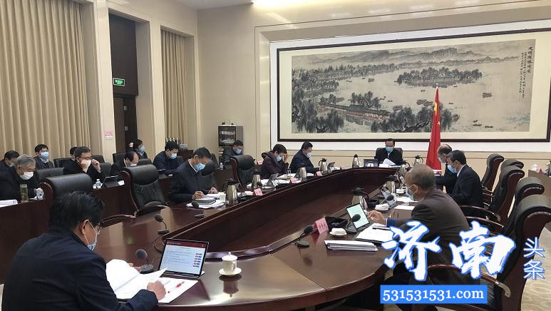 济南市委副书记、市长孙述涛主持市政府常务会议，研究抓好“三农”重点工作