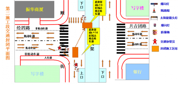 济南市英雄山路八一银座、二环南路济南大学南门、英雄山路骨科医院等地积水点改造请悉知