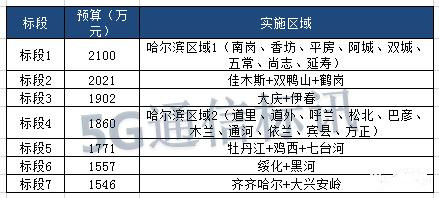 2020年中国5G项目招标中标公告