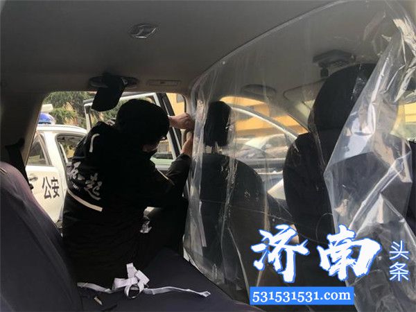 滴滴出行计划免费为全国警车安装隔离防护膜后续的防护膜更换由滴滴负责