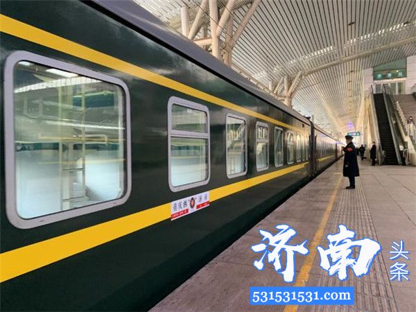 复工复产农民工返济专列从济南火车站出发到重庆接运498名农民工返济复工