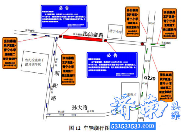 济南新旧动能转换先行区崔寨北区一期市政工程张仙寨路4月1日开工