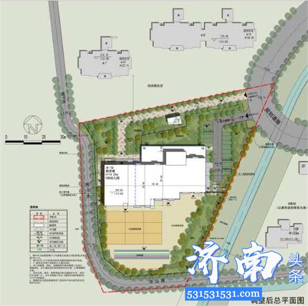 济南市自然资源和规划局发布鲁能花山峪地块B-X建设项目批前公示