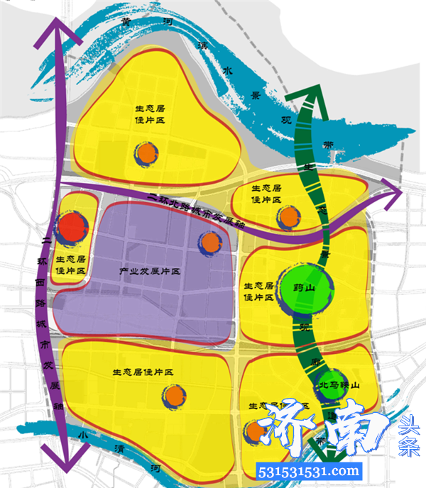 知名开发商纷纷进驻药山片区未来几年将迎来大转身！