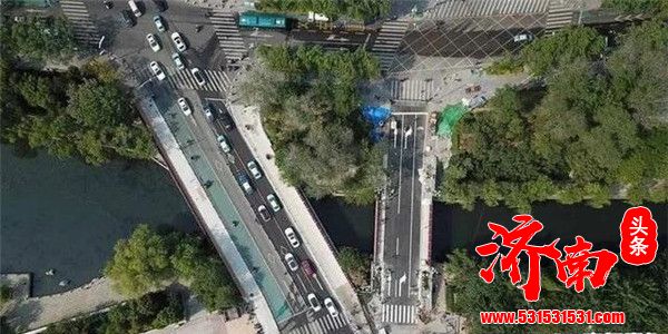 陪伴济南56年的南门桥东桥正式施工环城公园和泉城广场将“一站直达”
