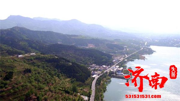 5月1日拍摄的济南锦绣川水库