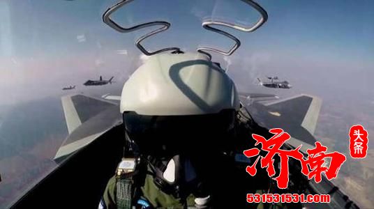 空军某试验训练基地时曝光了多段歼-20战机演训视频画面