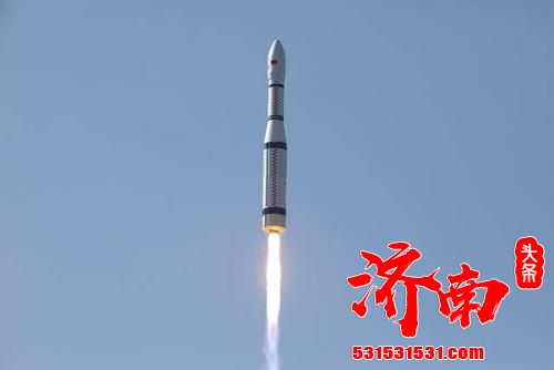 中国在太原卫星发射中心用长征六号运载火箭，成功将NewSat9-18卫星送入预定轨道 发射获得圆满成功