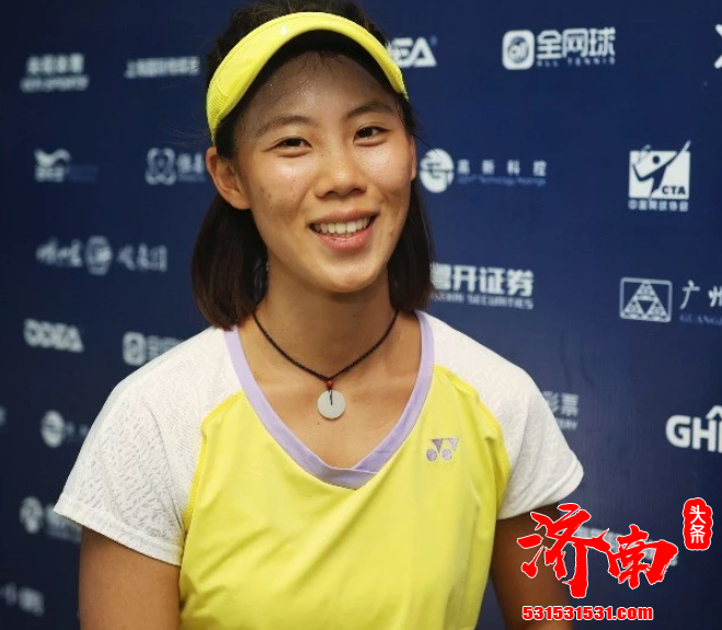 杨一迪在网球巡回赛广州站作为7号种子出战 首轮抽中四川名将汤千慧