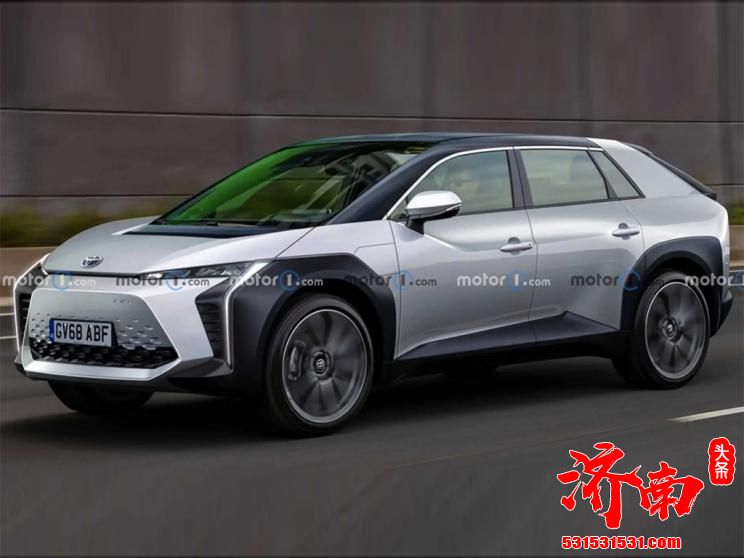 丰田纯电动中型SUV渲染图曝光 代号或为BZ3 明年年底发布