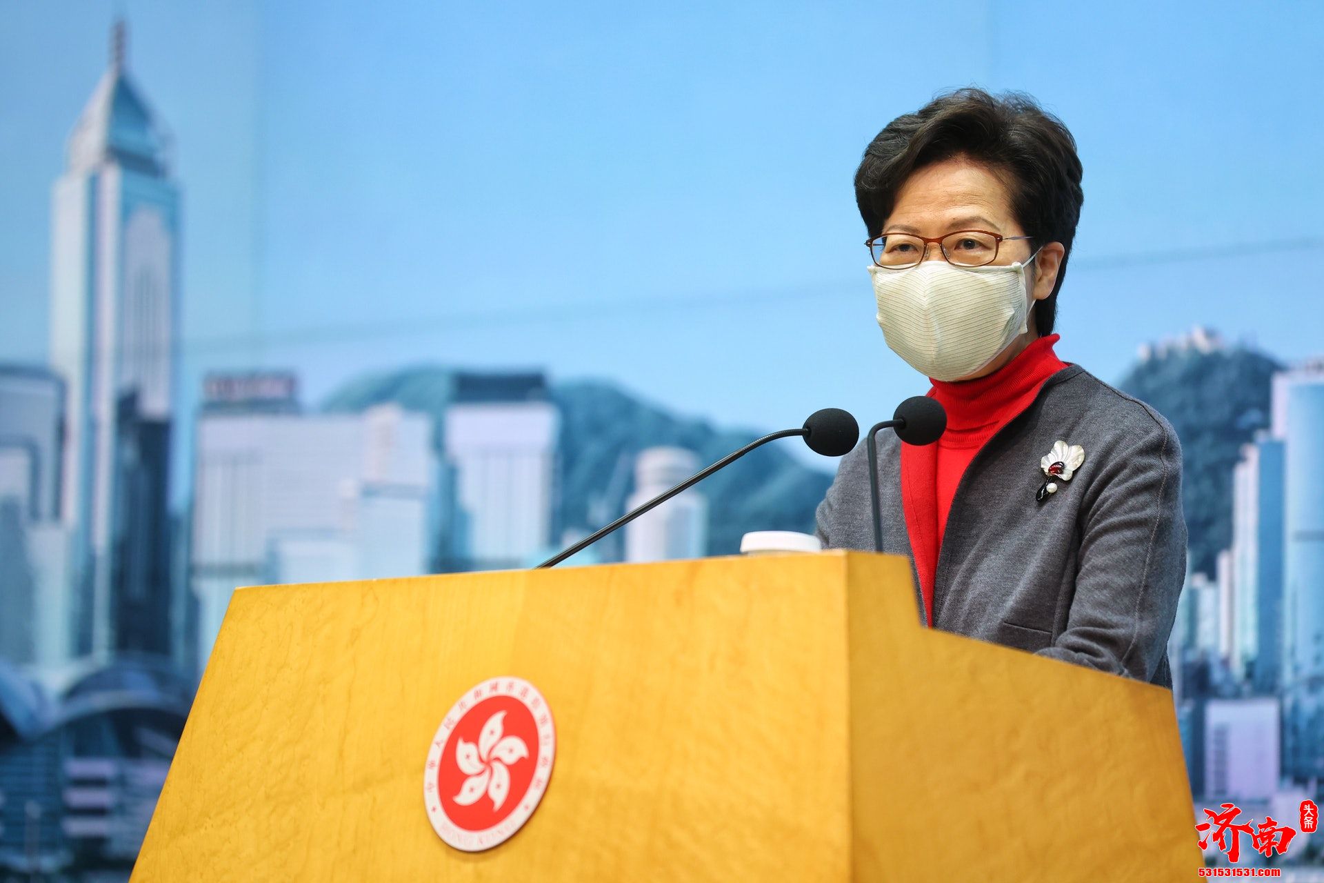 香港特区行政长官：强制检测行动是基于科学