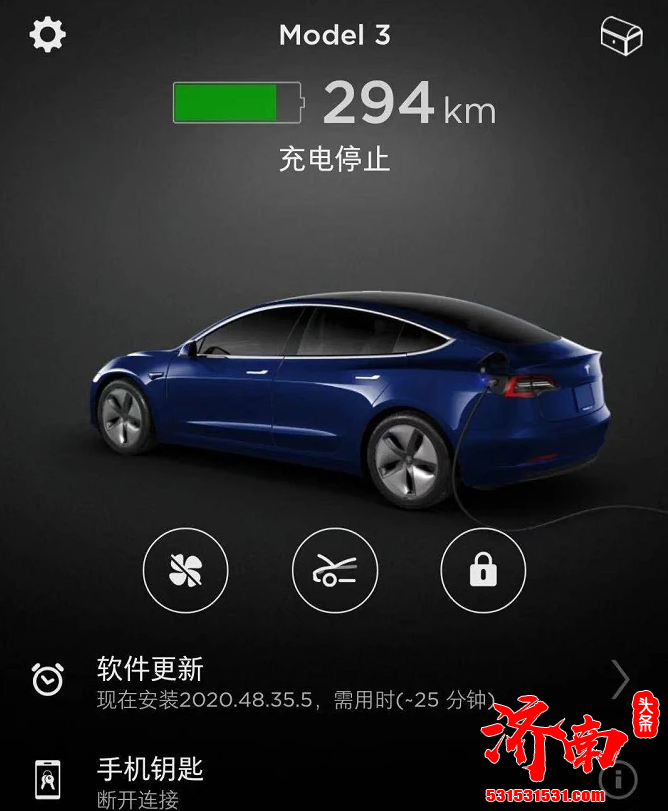 Model 3不仅频繁出现充不满电的情况 甚至静置一夜就会50km甚至100km的狂掉续航