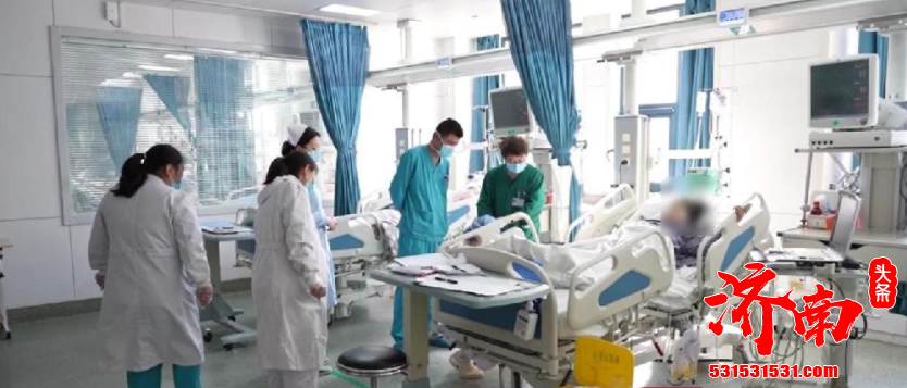 春节期间济南市中心医院每天有1000多名医务人员坚守在岗位一线 为市民的的生命健康保驾护航