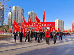 济南热力集团举办“迎三八健步行，携美丽健康同行”主题活动