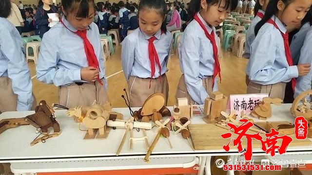 “中国梦非遗行”走基层系列活动走进济南市历城区仁轩小学