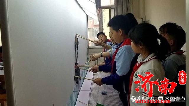 “中国梦非遗行”走基层系列活动走进济南市历城区仁轩小学