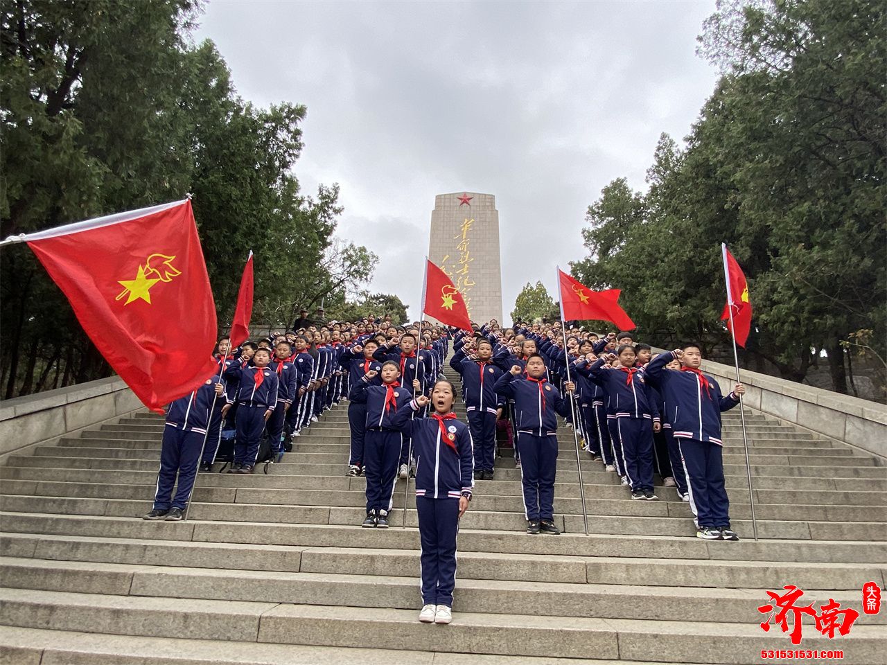 济南市博文小学举行“喜迎建党 100 周年，五个100 伴成长”主题系列活动