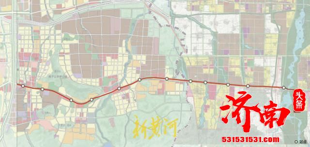 济南市自然资源和规划局网站公示了《轨道交通8号线一期工程项目选址意见书批前公示》
