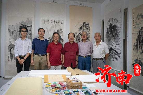 耿建华教授画展在济南麒麟会馆（济南银座好望角2号楼15楼）开幕 9月3日开展至9月18日结束