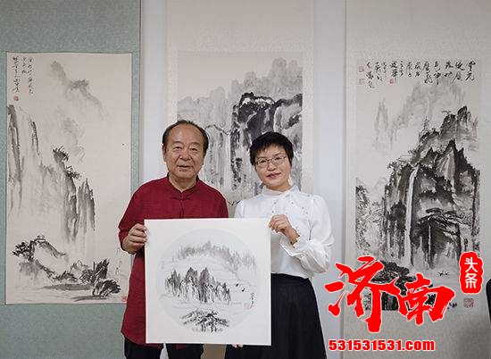 耿建华教授画展在济南麒麟会馆（济南银座好望角2号楼15楼）开幕 9月3日开展至9月18日结束