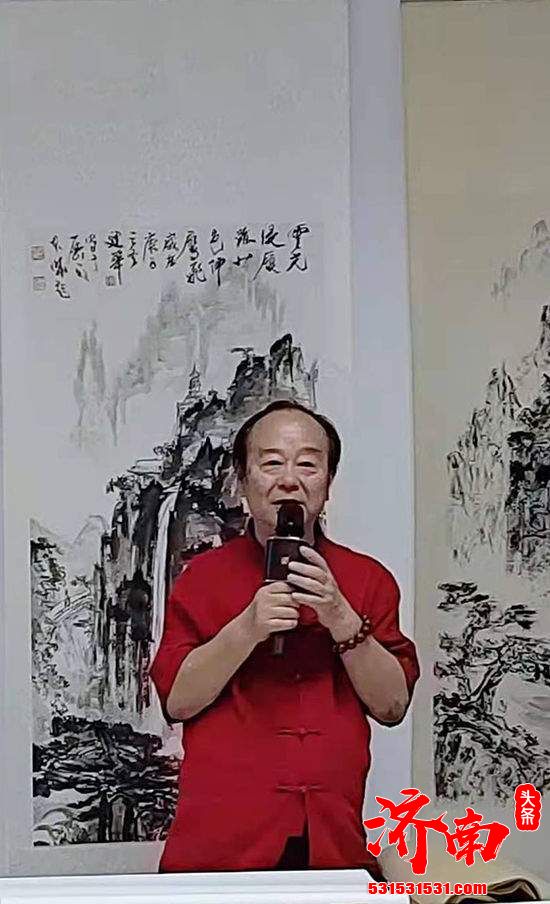 耿建华教授画展在济南麒麟会馆（济南银座好望角2号楼15楼）开幕 9月3日开展至9月18日结束