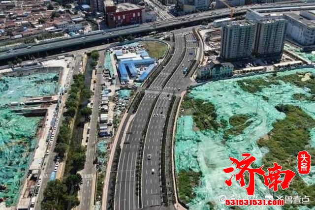 济南水屯北路与北园大街之间的历黄路北延全线贯通