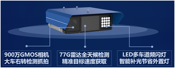 “大型车辆右转必停让行”专用抓拍系统在济南市历城区率先启用