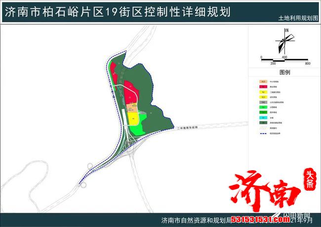 济南市自然资源和规划局公布了6个片区13个街区的控制性详细规划