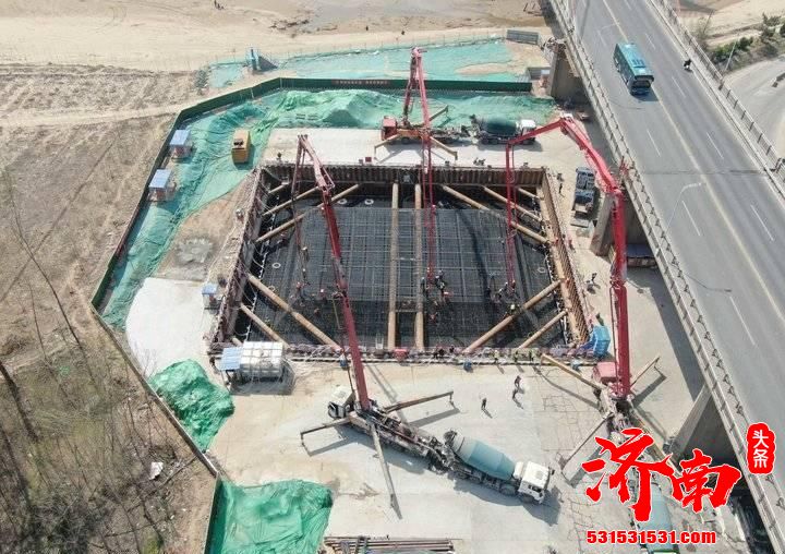 建设与抗疫同行 济南黄河大桥扩建工程不停歇