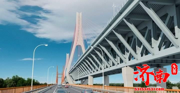 建设与抗疫同行 济南黄河大桥扩建工程不停歇