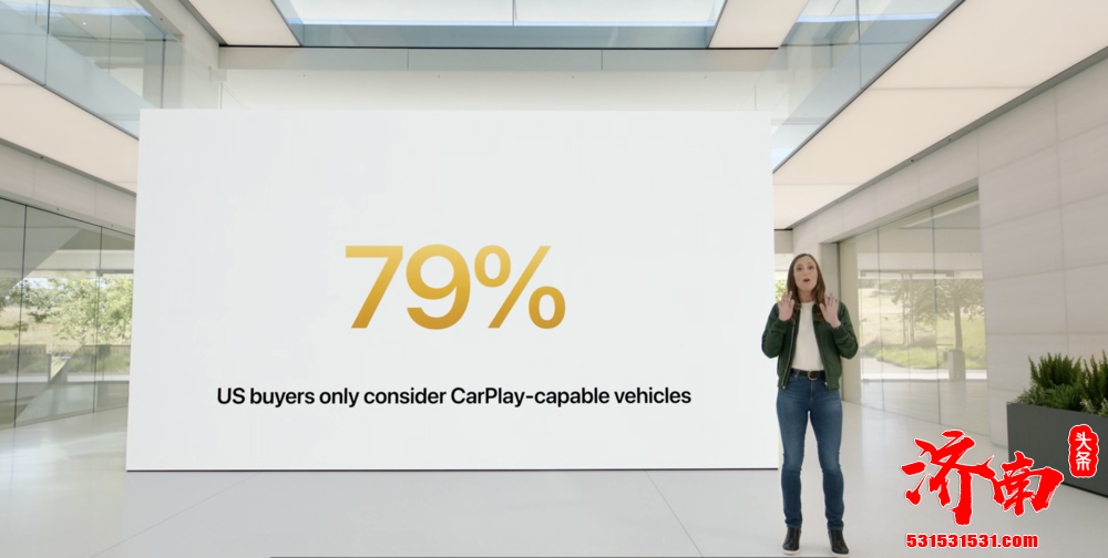苹果全球开发者大会用 3 分钟展示全新CarPlay，每辆车都可以变成 Apple Car