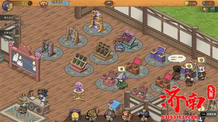 休闲模拟经营游戏《喵喵工坊》今日在Steam平台上线商店页