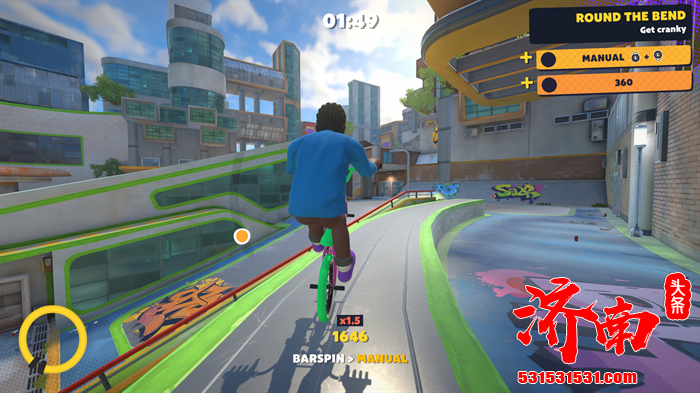 街机风格极限运动游戏《Streetdog BMX》正式登陆 Steam 平台