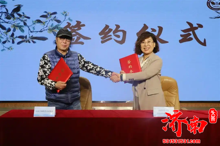 山东省楹联艺术家协会的专家学者们走进济南市历下区燕山小学