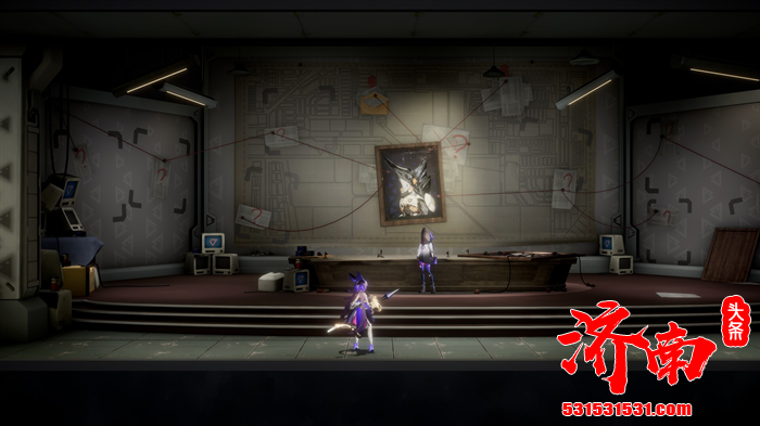 3D横版类银河恶魔城游戏《少女与学院城》Steam平台正式发售