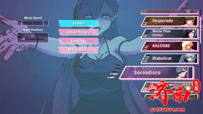 节奏冒险恋爱模拟游戏《SerialLover》登陆Steam游戏平台