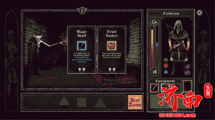 暗黑奇幻类Rogue回合制地牢冒险游戏《The Fortress（堡垒）》登陆Steam游戏平台