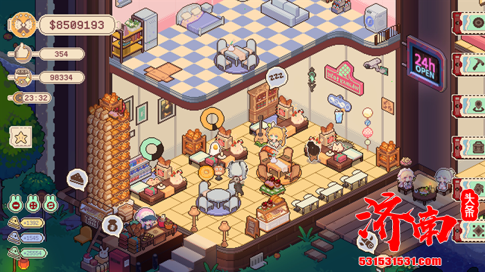 治愈系挂机模拟游戏《不可思议的烘焙与屋造》登陆Steam游戏平台