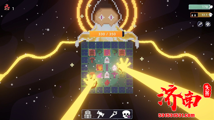 主打黑暗永夜世界观的单人生存策略游戏《永夜的光塔（Dark Grid）》