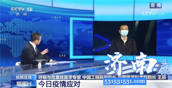 中国工程院副院长王辰在《新闻1+1》节目中权威解读疫情形势，病毒可能长期存在