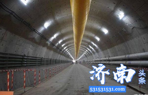 济南市万里黄河第一隧是济南新旧动能转换的标志性工程预计在2021年10月份竣工验收并通车