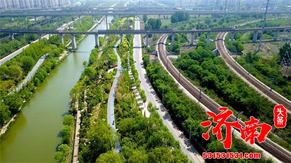 济南市小清河风貌带景观图片 5月1日正式全线开放