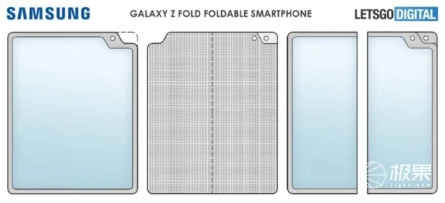 三星Galaxy Z Fold Lite专利图曝光 有望2021年上市