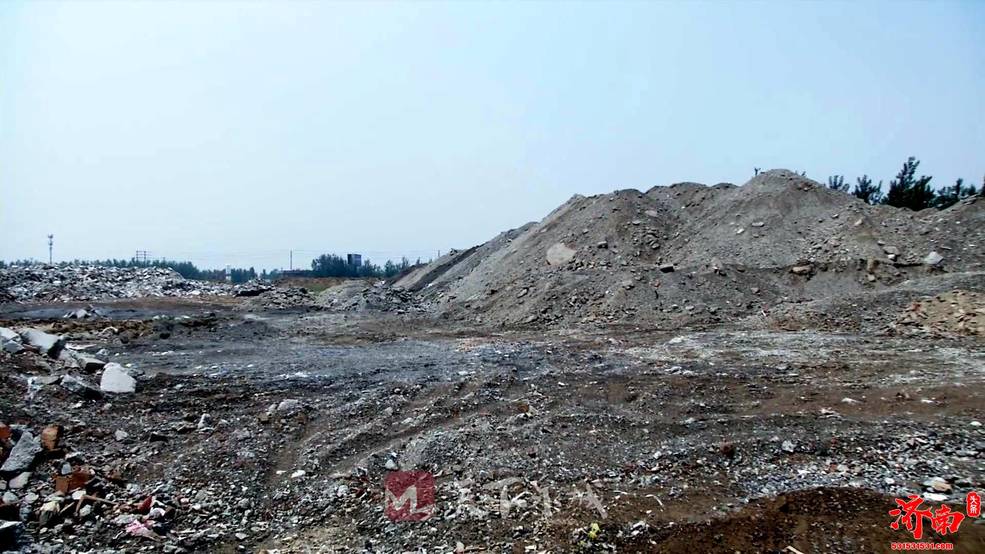 济南商河316省道渣土将处理 6月底已完成河道垃圾清运