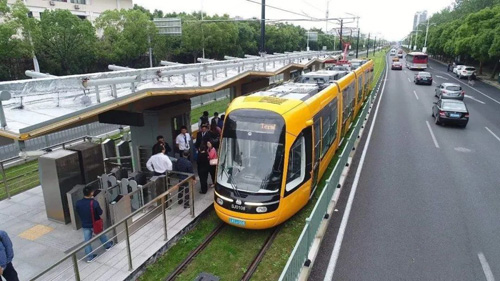 济南首条有轨电车选址公示 北至济阳区、先行区，设16站