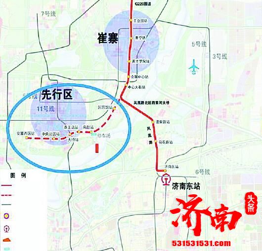 济南首条跨黄河的有轨电车将于本月开工