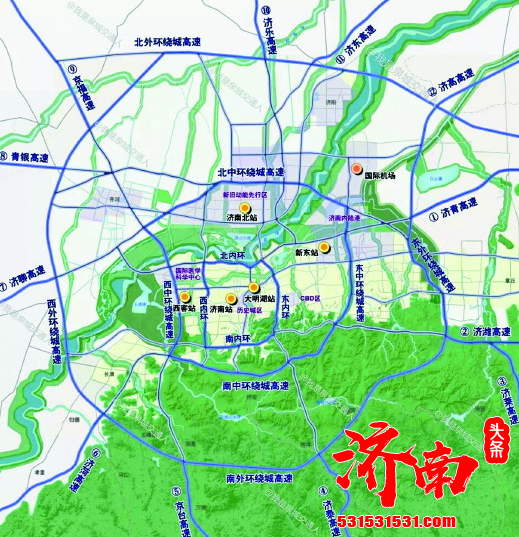 大东环让济南三环时代由梦想变为现实 济泰高速 济乐高速南延加强了济南与周边城市的联系