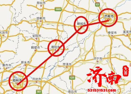 郑济高铁通车后 济南到郑州仅需90分钟左右即达
