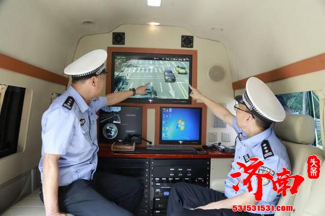 济南交警充分利用无人机开展“天眼行动”整治各类交通违法行为