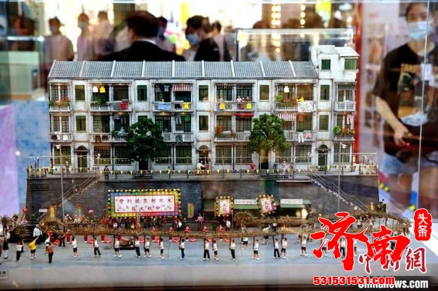 以“香港印象”为主题的2021香港微型艺术展在济南开展